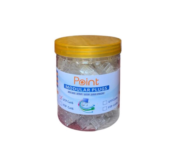 برطمان موصلات RJ 45 CAT 6