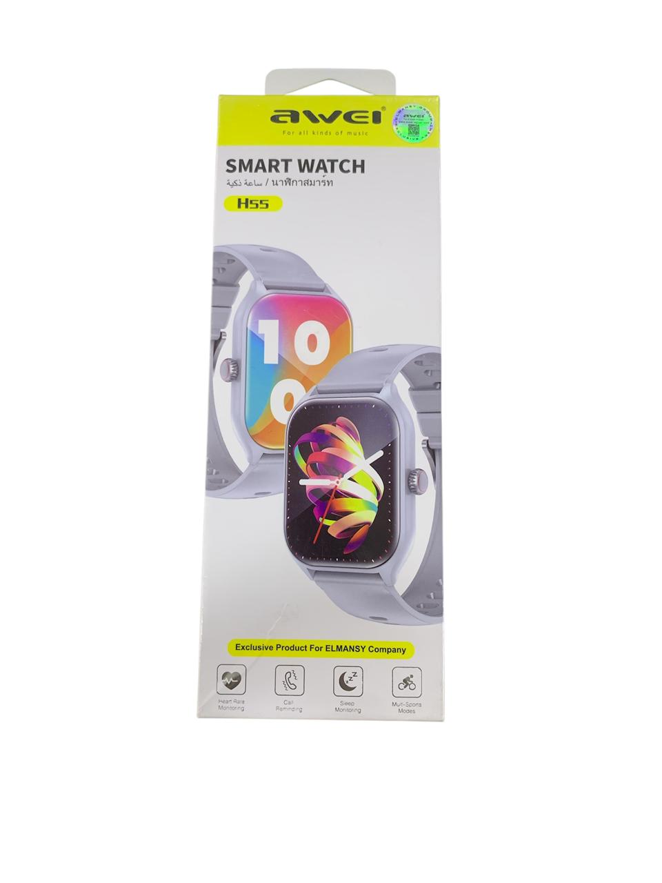 الساعة الذكية Awei H55