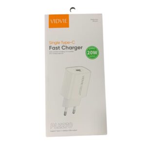شاحن VIDVIE الأصلي – PD Fast Charger 20W