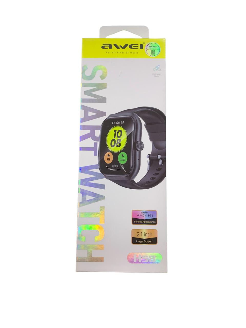 الساعة الذكية Awei H55 شاشة AMOLED